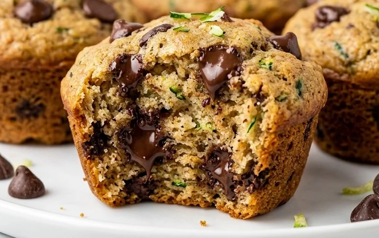 Chocolate Chip Zucchini Muffins