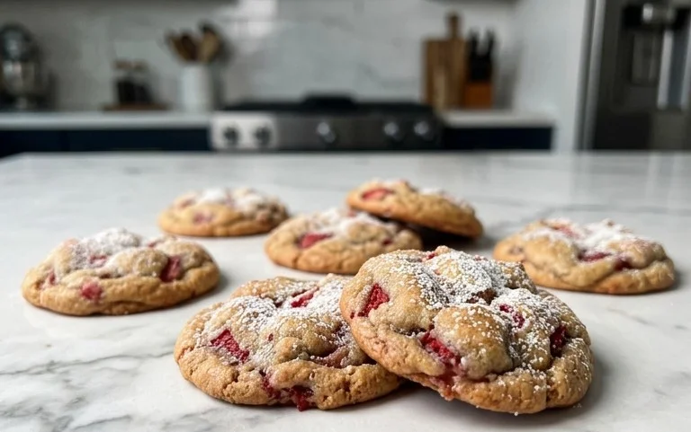 Easy Ingredient Strawberry Cookies