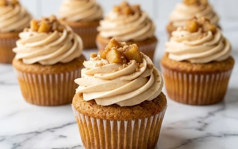 Apple Pie Cupcakes – Easy Autumn Dessert Treat
