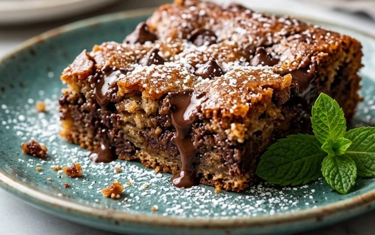 Chocolate Chip Banana Bars