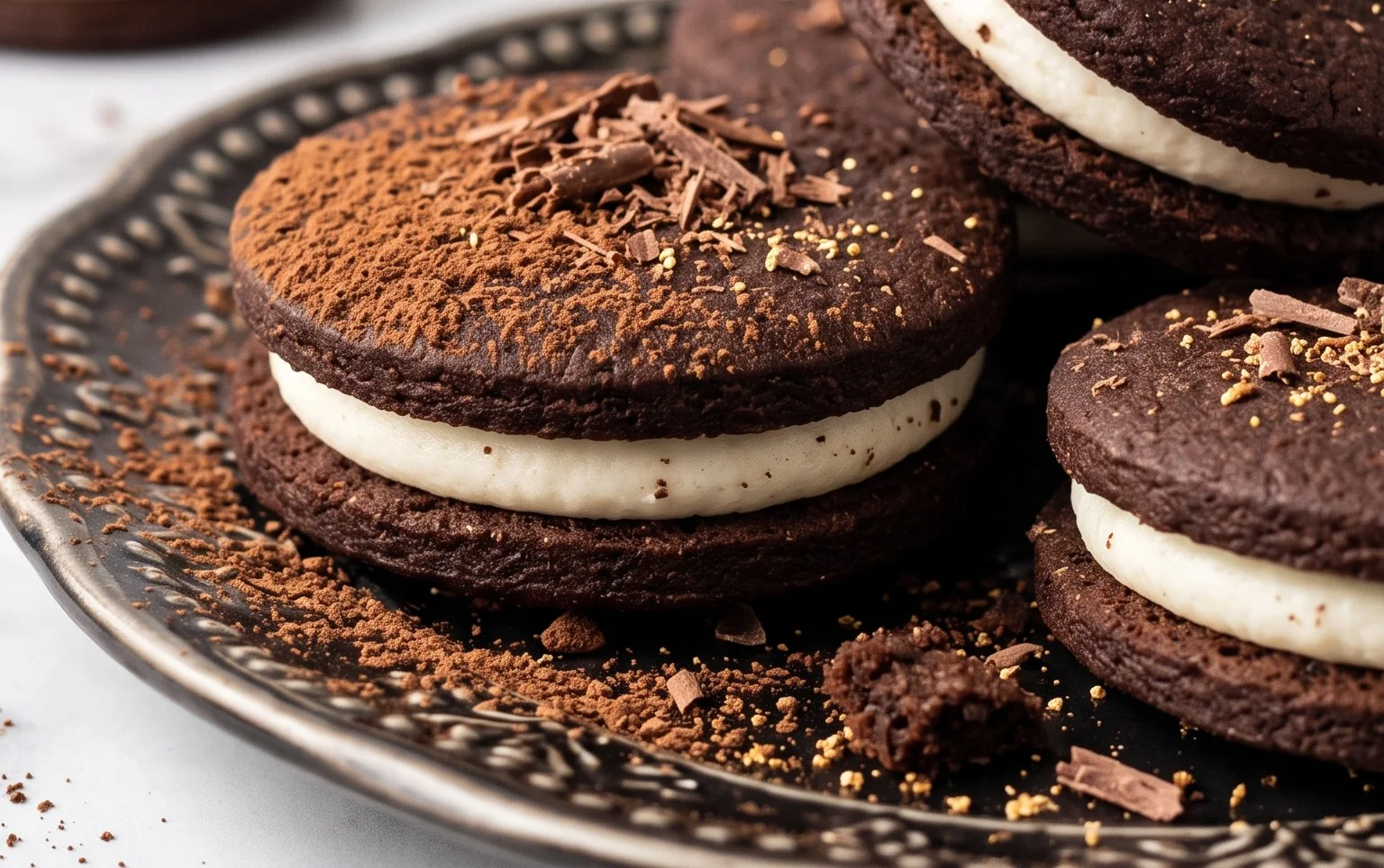 Homemade Oreo Cookies
